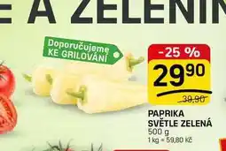 Flop PAPRIKA SVĚTLE ZELENÁ nabídka