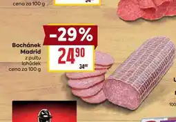 Billa Bochánek Madrid z pultu lahůdek cena za nabídka