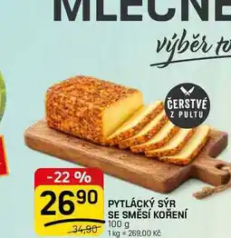 Flop PYTLÁCKÝ SÝR SE SMĚSÍ KOŘENÍ nabídka