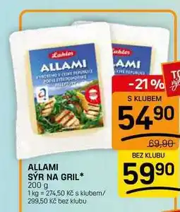Flop ALLAMI SÝR NA GRIL nabídka