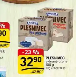 Flop PLESNIVEC vybrané druhy nabídka