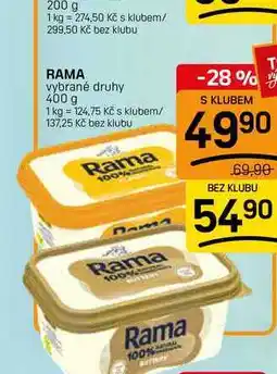 Flop RAMA vybrané druhy nabídka
