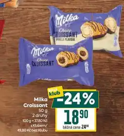Billa Milka Croissant nabídka