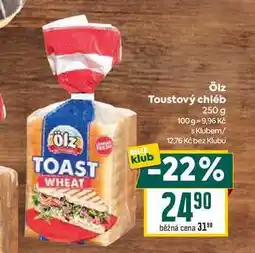Billa Ölz Toustový chléb nabídka