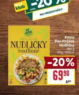 Billa Emco Pan Hrášek Nudličky nabídka