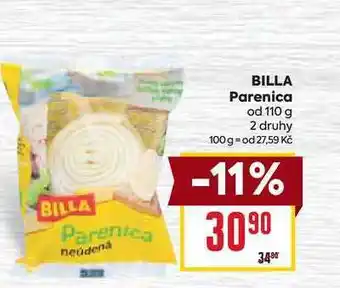 Billa BILLA Parenica od nabídka