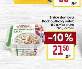Srdce domova Pochoutkový salát
