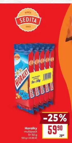 Billa Horalky multipack nabídka