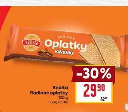 Billa Sedita Rodinné oplatky nabídka