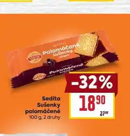 Billa Sedita Sušenky polomáčené nabídka
