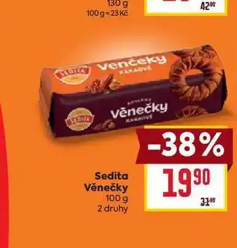 Billa Sedita Věnečky nabídka