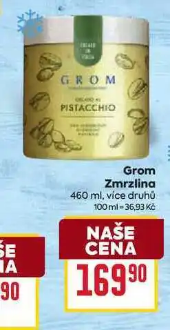 Billa Grom Zmrzlina nabídka