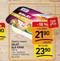 Flop SALÁT ALA KRAB nabídka