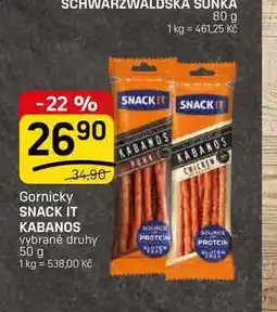 Flop SNACK IT KABANOS nabídka