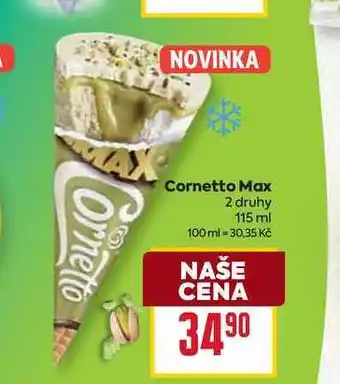 Billa Cornetto Max nabídka