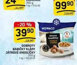 Flop NOWACO BABIČKY KLÁRY JÁTROVÉ KNEDLÍČKY nabídka