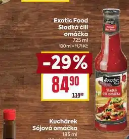 Billa Exotic Food Sladká čili omáčka nabídka