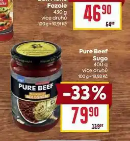 Billa Pure Beef Sugo nabídka