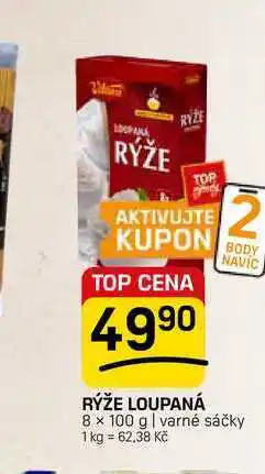 Flop RÝŽE LOUPANÁ 8 x 100 g varné sáčky nabídka