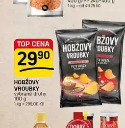 Flop HOBŽOVY VROUBKY vybrané druhy nabídka
