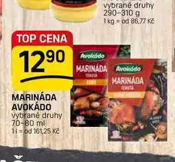 Flop MARINÁDA AVOKÁDO vybrané druhy nabídka