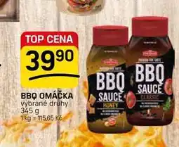 Flop BBQ OMÁČKA vybrané druhy nabídka