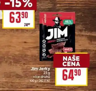 Billa Jim Jerky nabídka