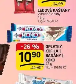 Flop OPLATKY KOFILA | 1090 BANÁNY nabídka
