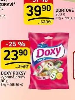 Flop DOXY ROKSY vybrané druhy nabídka