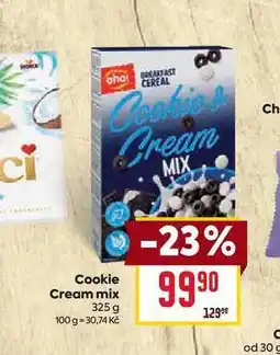 Billa Cookie Cream mix nabídka