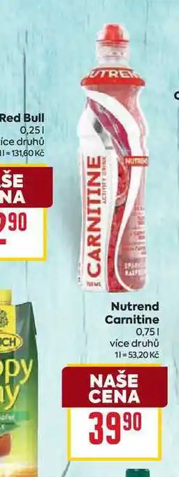 Billa Nutrend Carnitine nabídka