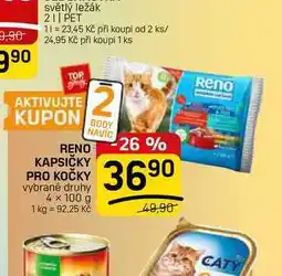 Flop RENO KAPSIČKY PRO KOČKY vybrané druhy nabídka