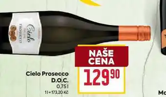 Billa Cielo Prosecco D.O.C nabídka