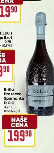 Billa Brilla Prosecco Spumante PROSECCO D.O.C nabídka