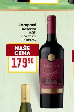 Billa Tarapacá Reserva nabídka