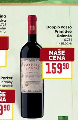 Billa Doppio Passo Primitivo Salento nabídka