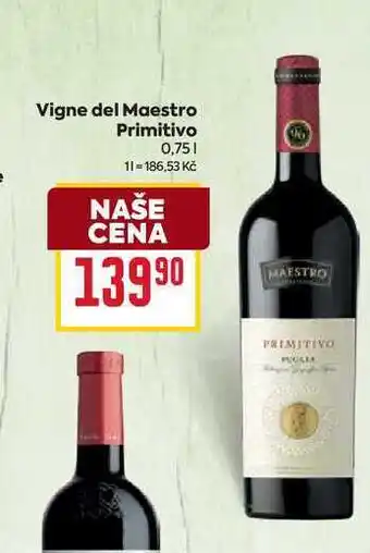 Billa Vigne del Maestro Primitivo nabídka