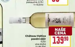 Billa Château Valtice pozdní sběr nabídka