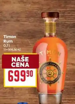 Billa Timon Rum nabídka