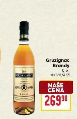 Billa Gruzignac Brandy nabídka