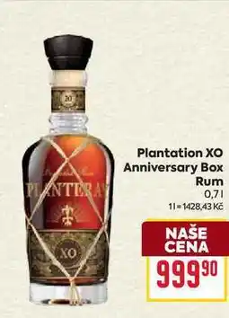 Billa Plantation XO Anniversary Box Rum nabídka