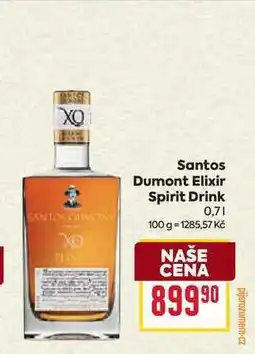 Billa Santos Dumont Elixír Spirit Drink nabídka