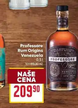 Billa Professore Rum Origins Venezuela nabídka