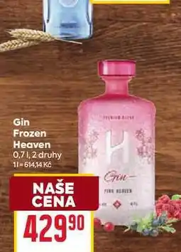 Billa Gin Frozen Heaven nabídka