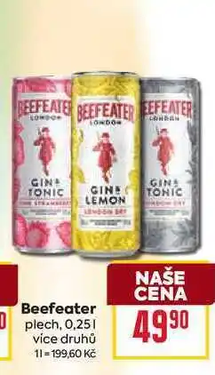 Billa Beefeater plech nabídka