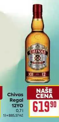 Billa Chivas Regal 12YO nabídka