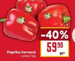 Billa Paprika červená nabídka