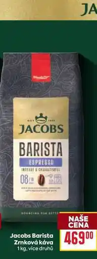Billa Jacobs Barista Zrnková káva nabídka