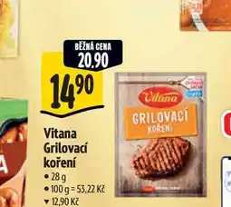Albert Vitana Grilovací koření nabídka