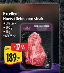 Albert Excellent Hovězí Delmonico steak nabídka